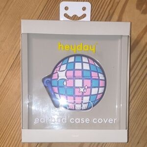 Heyday Blue and Pink Earbud Case Cover